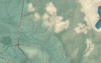 Beautifully Detailed Map of Canaan, Connecticut