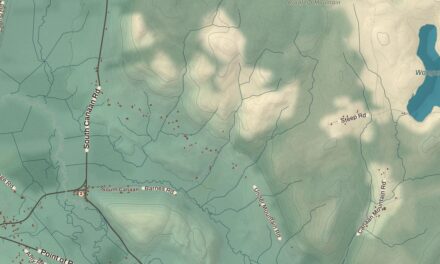 Beautifully Detailed Map of Canaan, Connecticut