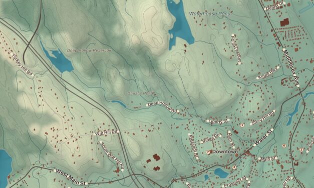 Beautifully Detailed Map of Chester, Connecticut