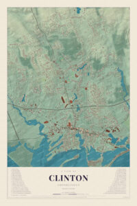 Map of Clinton, Connecticut