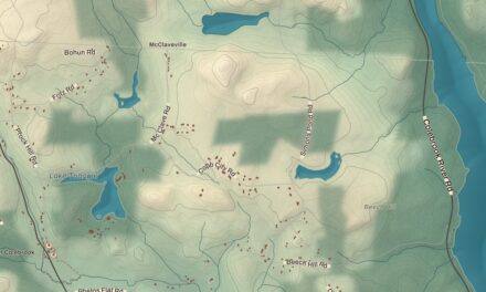Beautifully Detailed Map of Colebrook, Connecticut