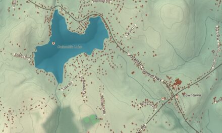 Beautifully Detailed Map of Columbia, Connecticut