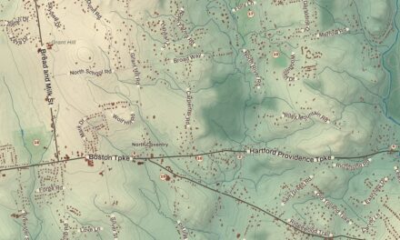 Beautifully Detailed Map of Coventry, Connecticut
