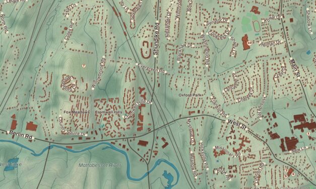 Beautifully Detailed Map of Cromwell, Connecticut