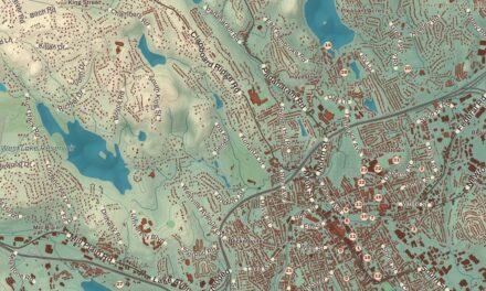 Beautifully Detailed Map of Danbury, Connecticut