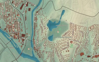 Beautifully Detailed Map of Derby, Connecticut