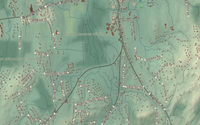 Beautifully Detailed Map of Durham, Connecticut