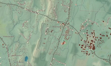 Beautifully Detailed Map of East Granby, Connecticut