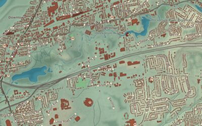 Beautifully Detailed Map of East Hartford, Connecticut