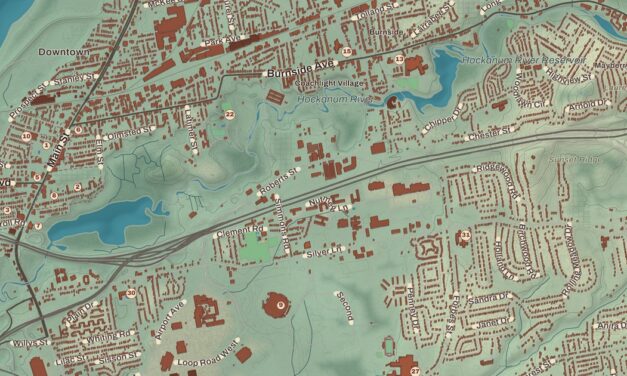 Beautifully Detailed Map of East Hartford, Connecticut