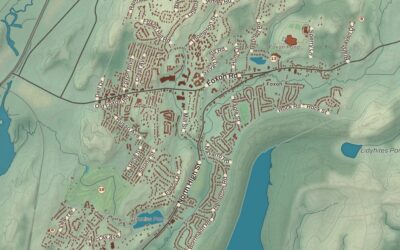 Beautifully Detailed Map of East Haven, Connecticut