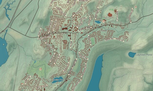 Beautifully Detailed Map of East Haven, Connecticut