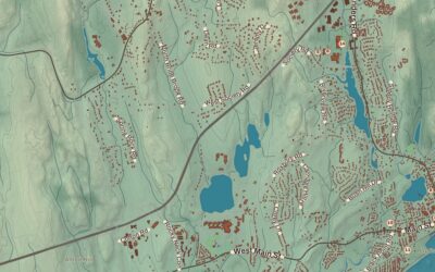 Beautifully Detailed Map of East Lyme, Connecticut