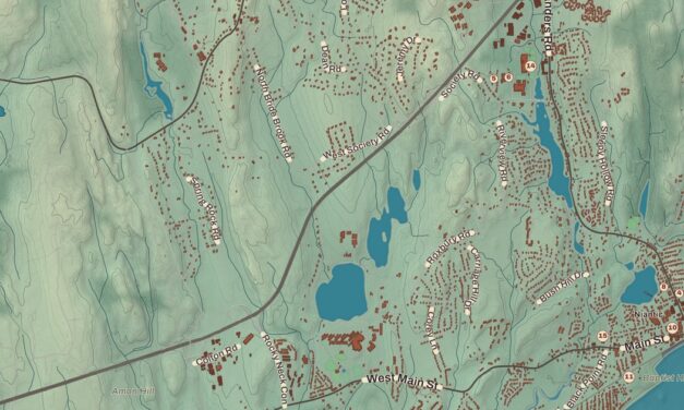 Beautifully Detailed Map of East Lyme, Connecticut