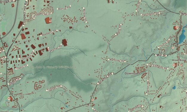 Beautifully Detailed Map of East Windsor, Connecticut