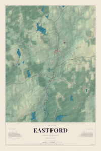 Map of Eastford, Connecticut