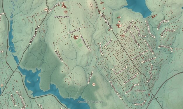Beautifully Detailed Map of Easton, Connecticut