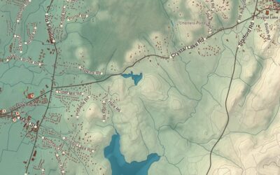 Beautifully Detailed Map of Ellington, Connecticut