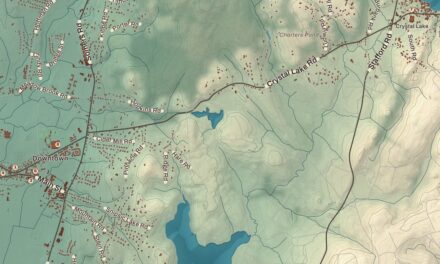 Beautifully Detailed Map of Ellington, Connecticut