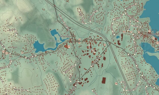 Beautifully Detailed Map of Essex, Connecticut