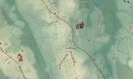 Beautifully Detailed Map of Franklin, Connecticut