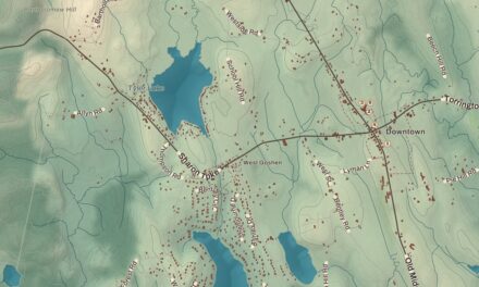 Beautifully Detailed Map of Goshen, Connecticut