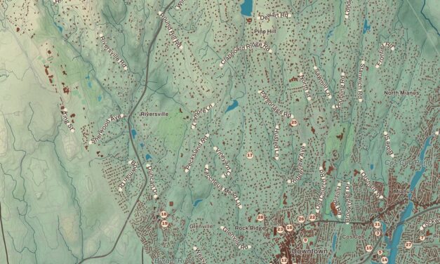 Beautifully Detailed Map of Greenwich, Connecticut