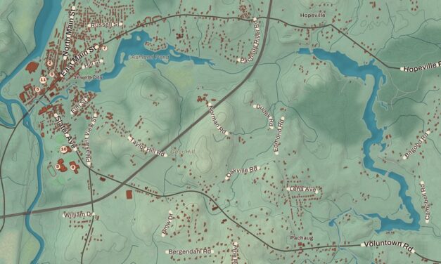 Beautifully Detailed Map of Griswold, Connecticut