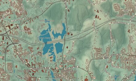 Beautifully Detailed Map of Groton, Connecticut