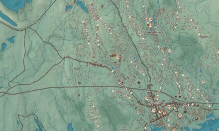 Beautifully Detailed Map of Guilford, Connecticut