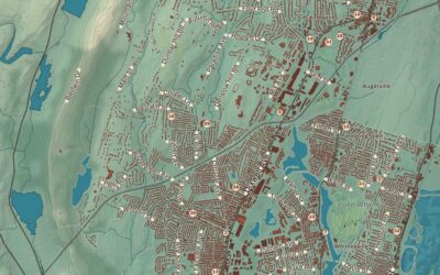 Beautifully Detailed Map of Hamden, Connecticut