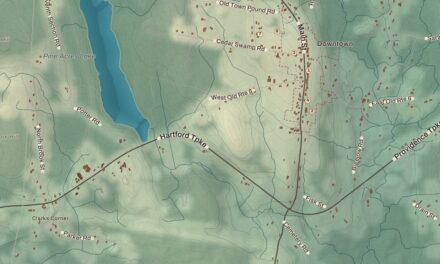 Beautifully Detailed Map of Hampton, Connecticut