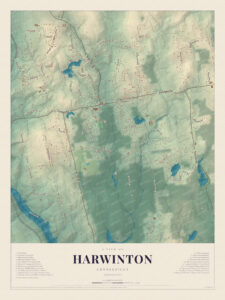 Map of Harwinton, Connecticut