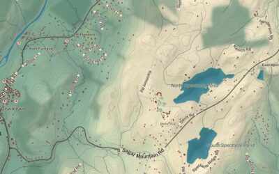 Beautifully Detailed Map of Kent, Connecticut