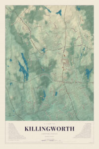 Map of Killingworth, Connecticut