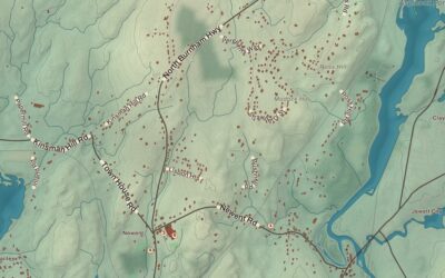 Beautifully Detailed Map of Lisbon, Connecticut