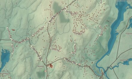 Beautifully Detailed Map of Lisbon, Connecticut