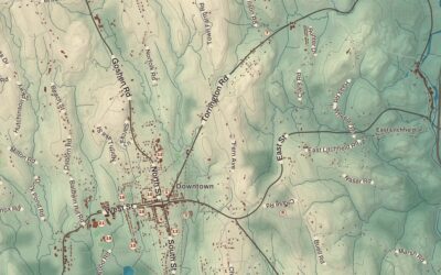 Beautifully Detailed Map of Litchfield, Connecticut