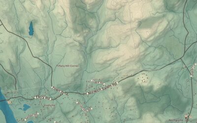 Beautifully Detailed Map of Lyme, Connecticut