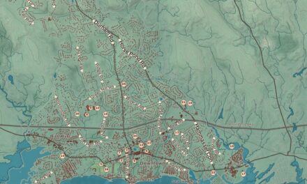 Beautifully Detailed Map of Madison, Connecticut