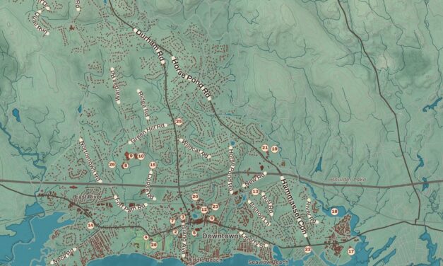 Beautifully Detailed Map of Madison, Connecticut