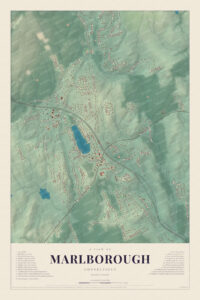 Map of Marlborough, Connecticut