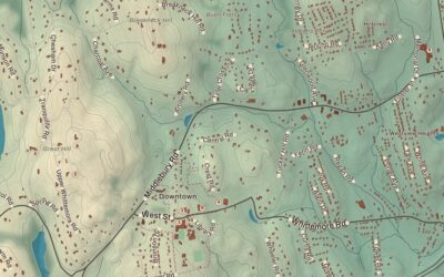 Beautifully Detailed Map of Middlebury, Connecticut