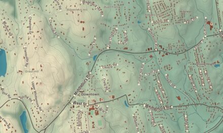 Beautifully Detailed Map of Middlebury, Connecticut