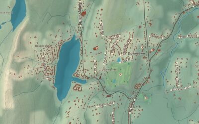 Beautifully Detailed Map of Middlefield, Connecticut