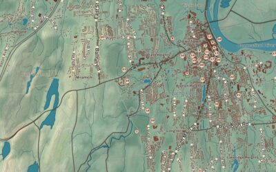Beautifully Detailed Map of Middletown, Connecticut