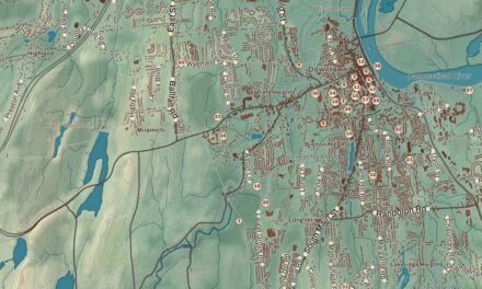 Beautifully Detailed Map of Middletown, Connecticut