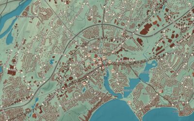 Beautifully Detailed Map of Milford, Connecticut