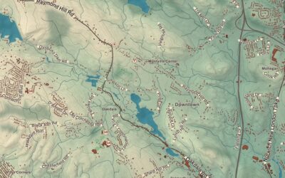 Beautifully Detailed Map of Montville, Connecticut