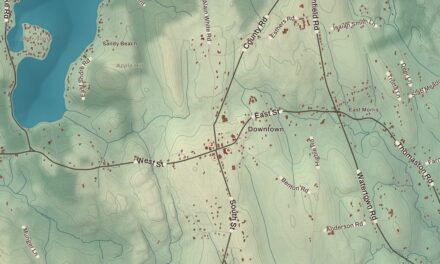 Beautifully Detailed Map of Morris, Connecticut
